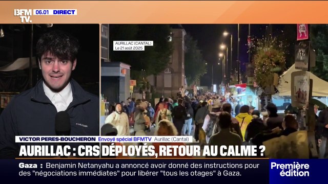 Violences à Aurillac: deux compagnies de CRS envoyées en renfort, aucun débordement signalé ce jeudi soir