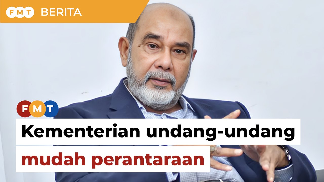 Kementerian undang-undang mudah perantaraan AGC, kehakiman, dan kerajaan, kata bekas menteri