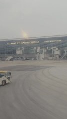 beautiful view of Islamabad airport travel to Dubai