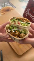 Yummiest Chicken Wraps #cooking #food #fyp #asmr #recipe #viral