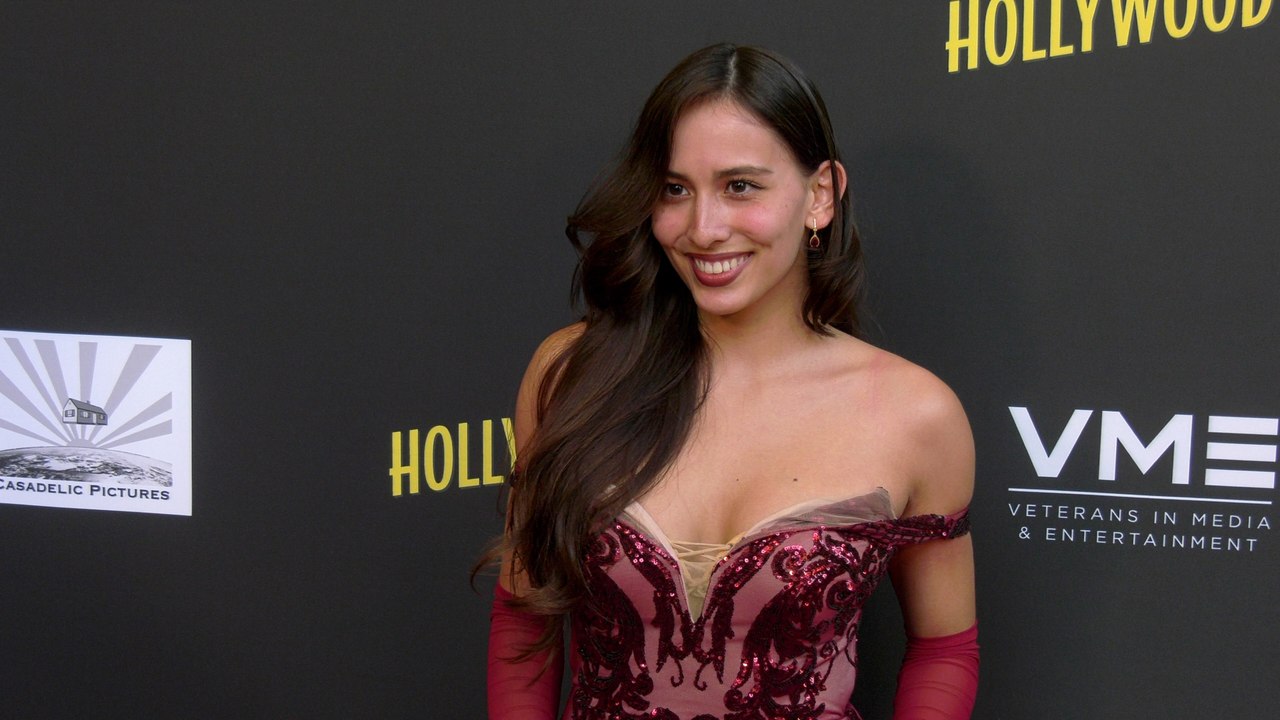 Actress Ysabela Espinosa attends the red carpet premiere of "Hollywood Grit" in Los Angeles