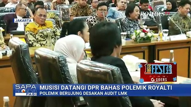 Komisi XIII DPR Gelar Rapat Bahas Polemik Royalti Musik, Ariel NOAH Angkat Bicara | SAPA PAGI