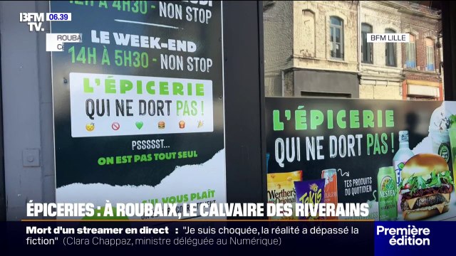Les habitants d'un quartier de Roubaix dénoncent les nuisances liées aux épiceries de nuit