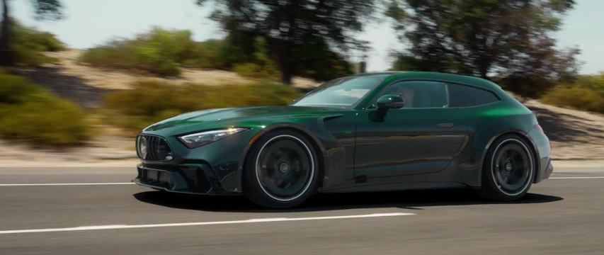 BRABUS GTS Mean Green - a next-generation hyper GT shooting brake