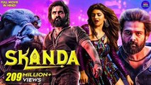 RAM POTHENENI _ SKANDA _ New (2025) Released South Indian Movie Hindi Dubbed _ New South Movie 2025