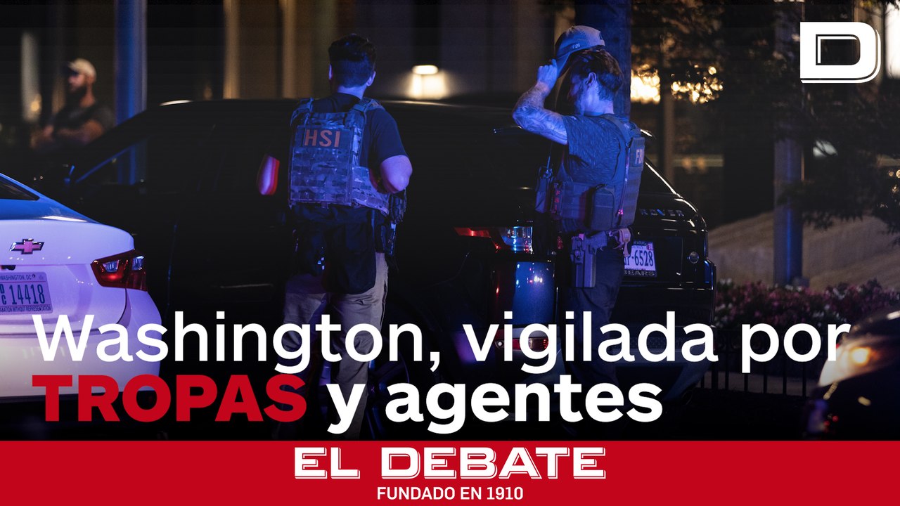 Trump despliega a la Guardia Nacional en Washington D.C. para reforzar la seguridad
