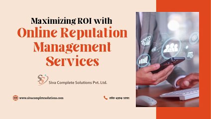 Maximizing ROI with Online Reputation Management Services