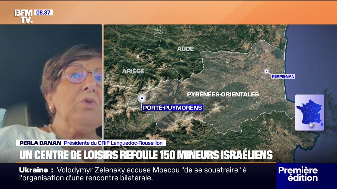 Mineurs israéliens refoulés d'un centre de loisirs: "Il faudra qu'il mette sur son établissement interdit aux juifs ? On va en arriver là ?", affirme Perla Danan, présidente du CRIF Languedoc-Roussillon