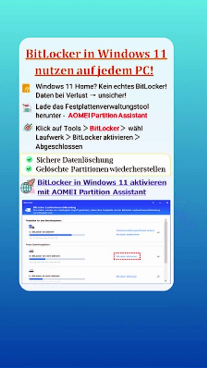 👉 BitLocker in Windows 11 aktivieren – So schützt du deine Daten richtig!