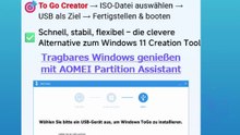 ❌ Windows 11 Creation Tool Fehler? ✅ Der bessere Weg: Tragbares Windows 11 nutzen