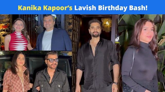 Kanika Kapoor’s 47th Birthday Bash: Bhumi Pednekar, Sanjay Kapoor, Jackky Bhagnani & Others Join In