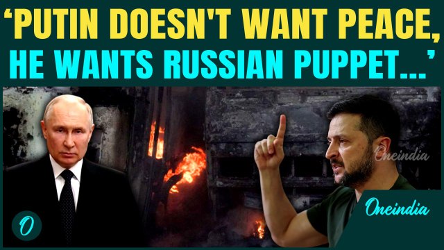 ‘Putin Doesn’t Want Peace’ Zelensky’s EXPLOSIVE Claims After Russia Hits U.S Owned Plant In Ukraine