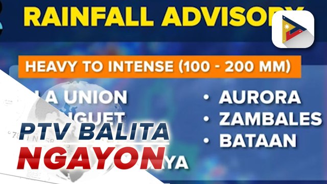 Ilang probinsya sa Northern Luzon, makakaranas ng malalakas na ulan dahil sa Bagyong #IsangPH