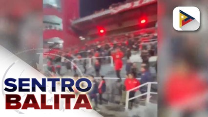 Mahigit 100 football fans, arestado matapos makipag-riot sa Argentina-Chile knockout match sa Buenos Aires stadium