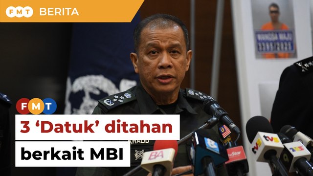 3 ‘Datuk’ ditahan berkait MBI ada syarikat senarai di Bursa