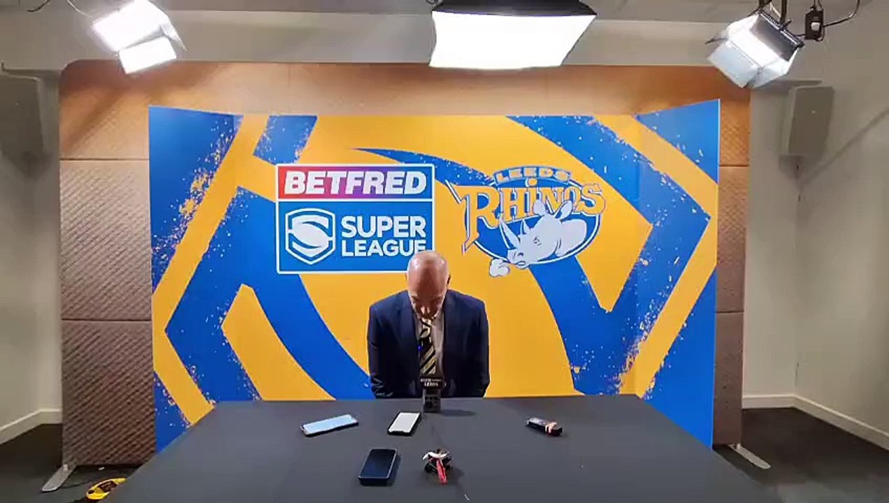 Leeds Rhinos 28, Hull KR 6: Coach Brad Arthur's press full conference