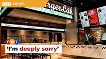 myBurgerLab COO sorry for remarks on fine for Muslims who skip Friday prayers