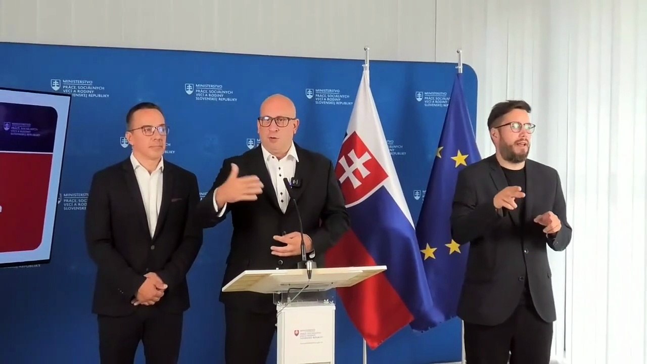 ZÁZNAM: E. Tomáš: Zámer Práca namiesto dávok vytvorí nové pracovné miesta cez MD SR