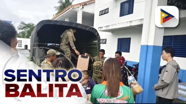 Preemptive evacuation, ipinatutupad sa Guinobatan, Albay dahil sa banta ng Bagyong #IsangPH at habagat; DSWD, agad ipinadala ang kanilang Mobile Kitchen | ulat ni Elver Arango - Radyo Pilipinas - Albay