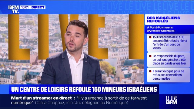 Pyrénées-Orientales: le gérant d'un parc de loisirs refuse l'accès à 150 enfants israéliens par convictions personnelles