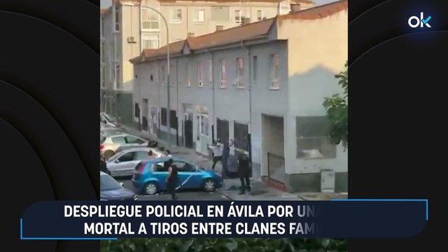 Despliegue policial en Ávila por una reyerta mortal a tiros entre clanes familiares