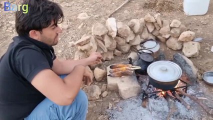 Final part | Construction of toilet using stone_ wood_ soil_ etc.  by me and my wife