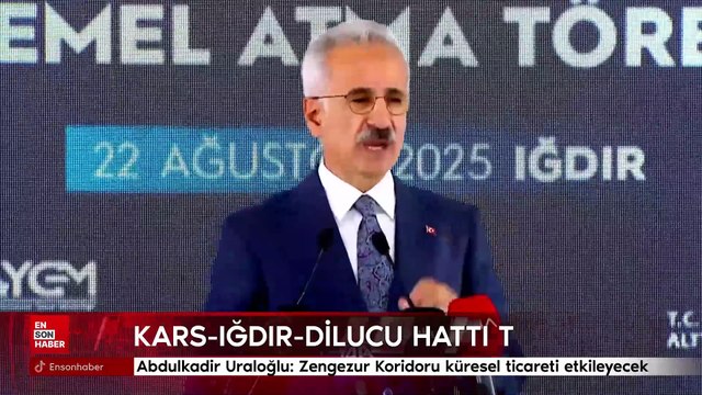 Abdulkadir Uraloğlu: Zengezur Koridoru küresel ticareti etkileyecek