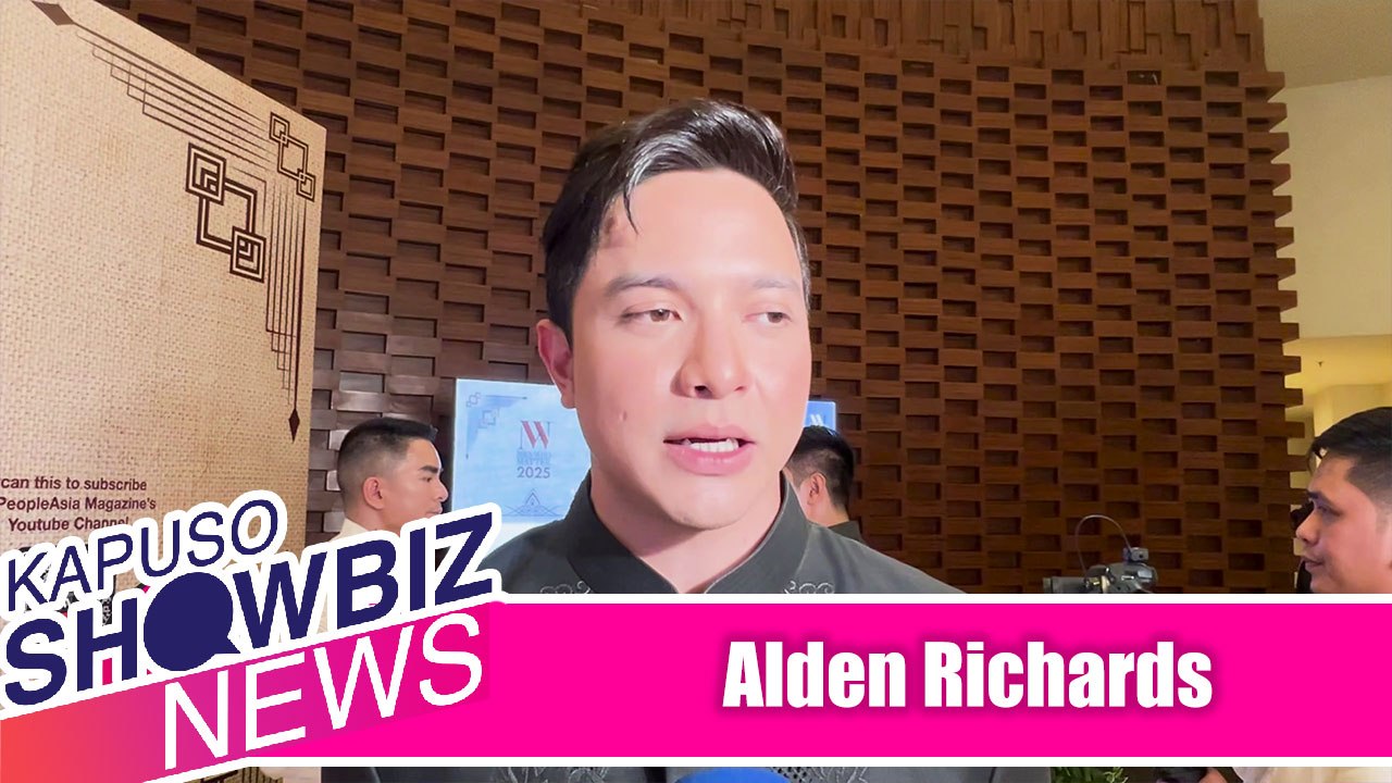 Kapuso Showbiz News: Alden Richards, mas na-inspire sa sunod-sunod na natanggap niyang awards