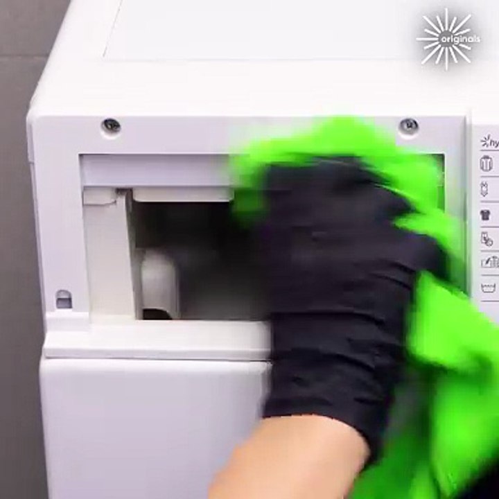 Washing machine deep cleaning ASMR! 🔊