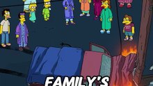 A car accident occurred at the Simpson family's  #fyp #cartoon #thesimpons