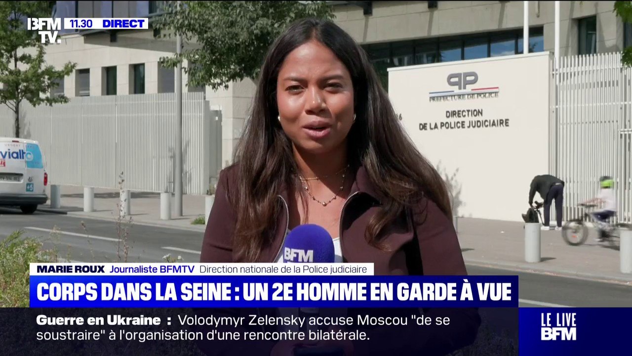 Corps retrouvés dans la Seine: un deuxième homme placé en garde à vue