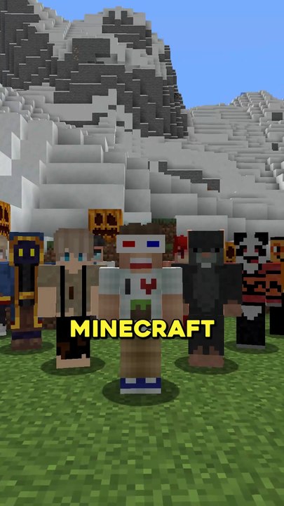 La première pioche dans Minecraft 🤣
