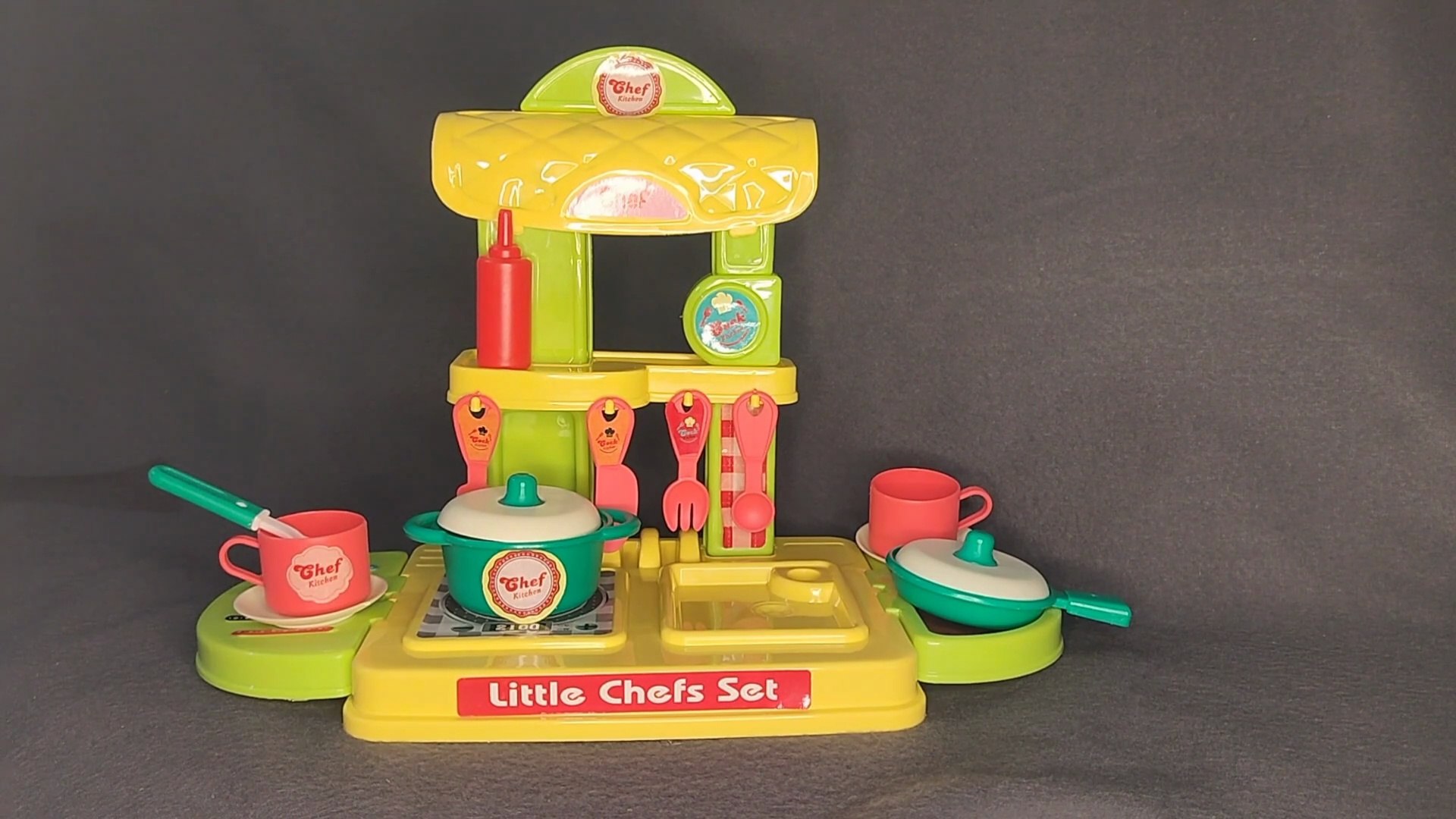 kitchen set unboxing