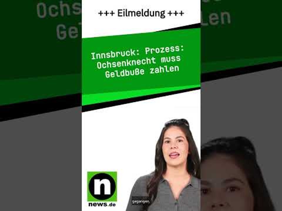 Prozess: Ochsenknecht muss Geldbuße zahlen