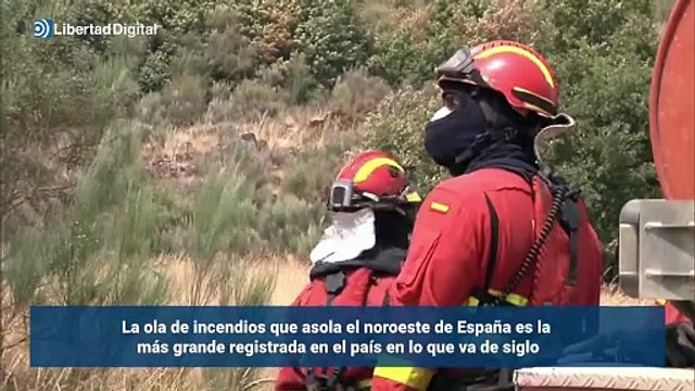 España sufre la peor ola de incendios del siglo con más de 400.000 hectáreas arrasadas