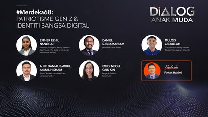 Dialog Anak Muda: #Merdeka68 | Patriotism Gen Z dan identiti bangsa digital