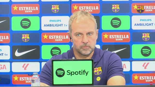 RUEDA de PRENSA de FLICK previa al LEVANTE vs FC BARCELONA