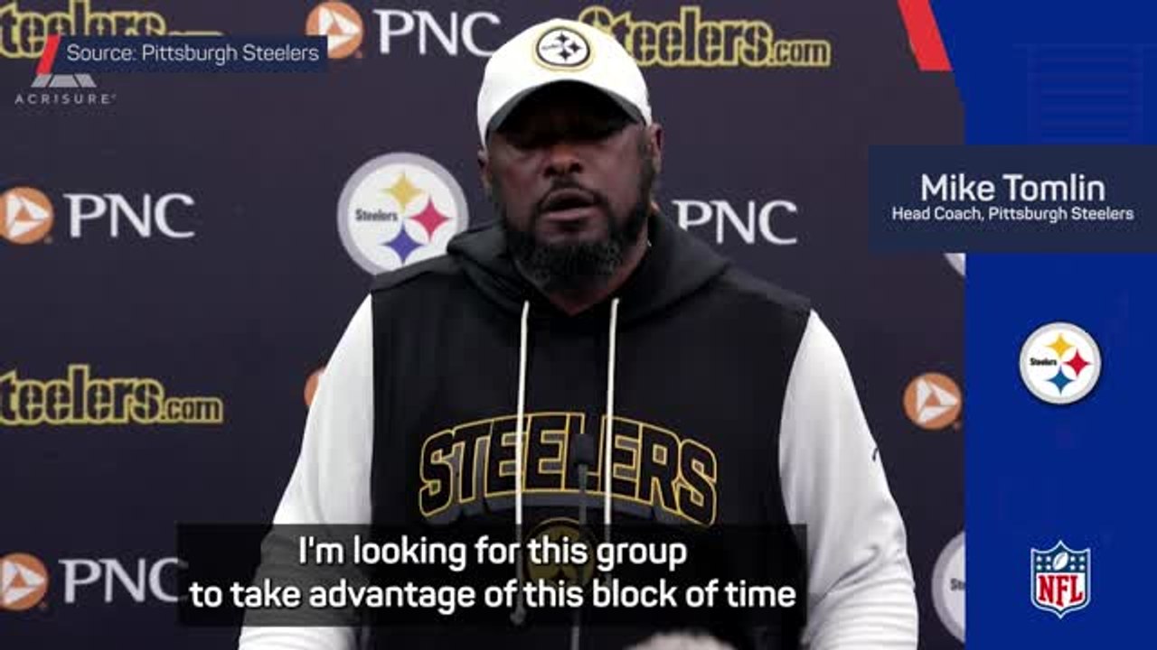 Steelers are 'not a finished product' - Tomlin