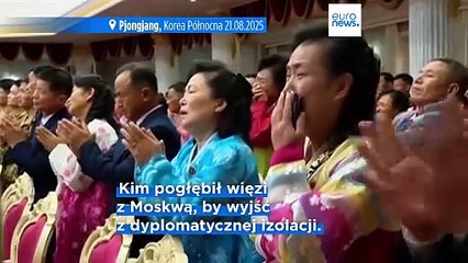 Kim Dzong Un wita i nagradza żołnierzy powracających z Ukrainy
