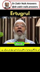 Ertugrul Ghazi -          Permissible or Forbidden？ Ertugrul Halal or Haram？ Dr. Zakir Naik fatwa #shorts