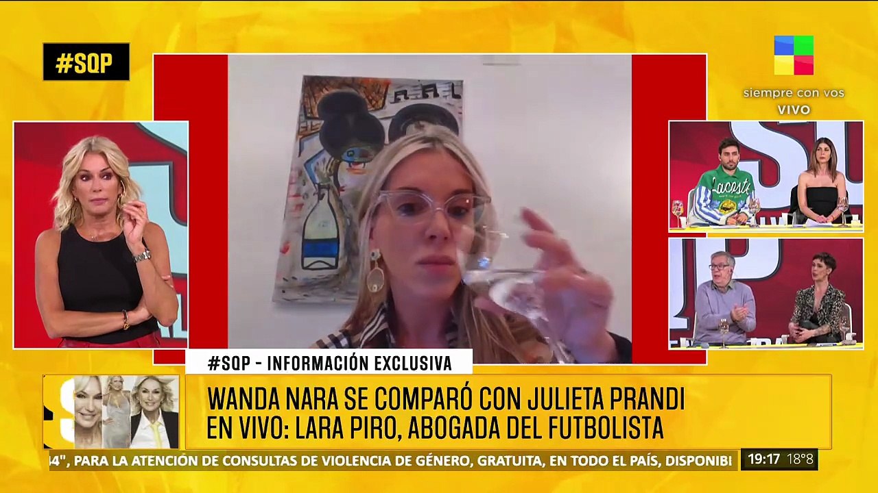 Lara Piro reveló la  palabra que le hizo buscar a Mauro Icardi en google en medio de la escandalosa separación de Wanda Nara