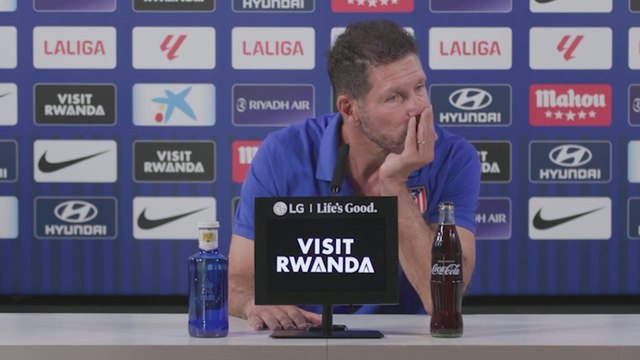 El momentazo de Simeone con una periodista cuando se da cuenta de que está embarazada