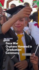 Gaza War Orphans Honored in ‘Graduation’ Ceremony