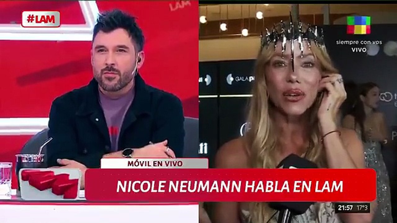 Nicole Neumann habló del conflicto con Fabián Cubero y reveló si se fue de Los 8 escalones por Pampita
