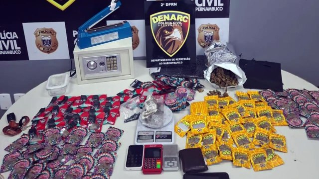 Prisão por Tráfico de Drogas em Boa Viagem: Operação Policial Revela Apartamento como Depósito de Entorpecentes