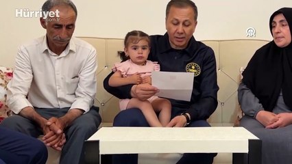 İçişleri Bakanı Yerlikaya, Erzurum'da şehit Tokyürek'in ailesini ziyaret etti