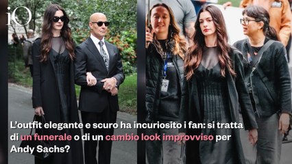 Cosa nasconde il total black di Anne Hathaway sul set di "Il Diavolo veste Prada 2?