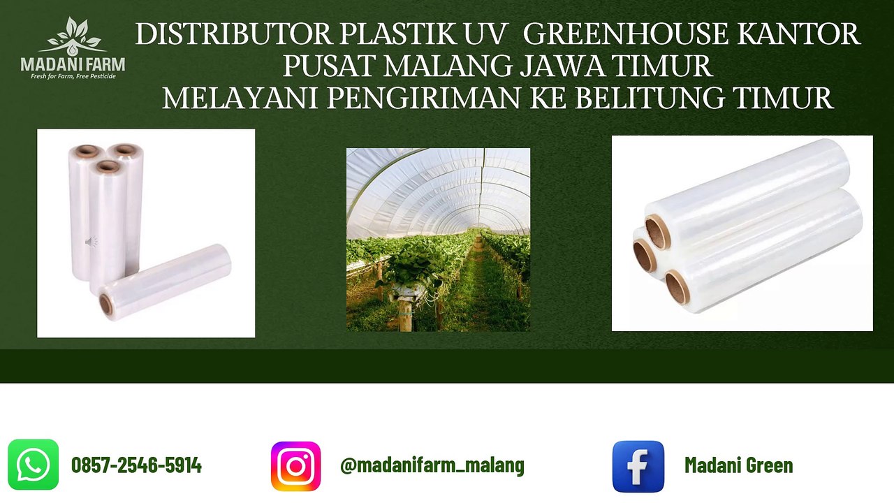 BERKUALITAS!!! Distributor Sarana Green House Madani Farm HP/WA 0857-2546-5914