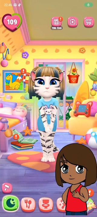 Every day is a new chance to grow, My Talking Angela 2 #1 Less Commentary #TalkingTom #TalkingAngela