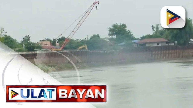 Slope protection na itinayo sa Brgy. Candaling, Arayat, Pampanga na ginastusan ng P100M, gumuho noong 2024